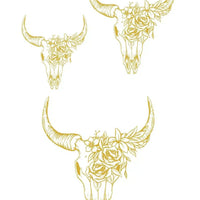 Neptattoo Gold - Bull - Talatattoo