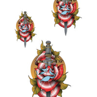 Neptattoo-Rose-Swords