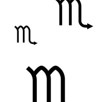 Neptattoo-Schorpioenen