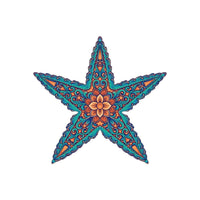 Neptattoo Mysteries of the sea - Starfish Blue - Talatattoo
