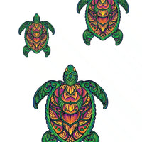Neptattoo Mysteries of the sea - Turtle - Talatattoo