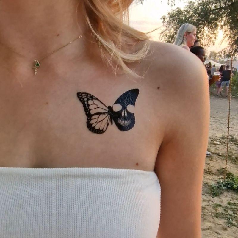 Neptattoo-Bezoeker-Festival-Vlinder