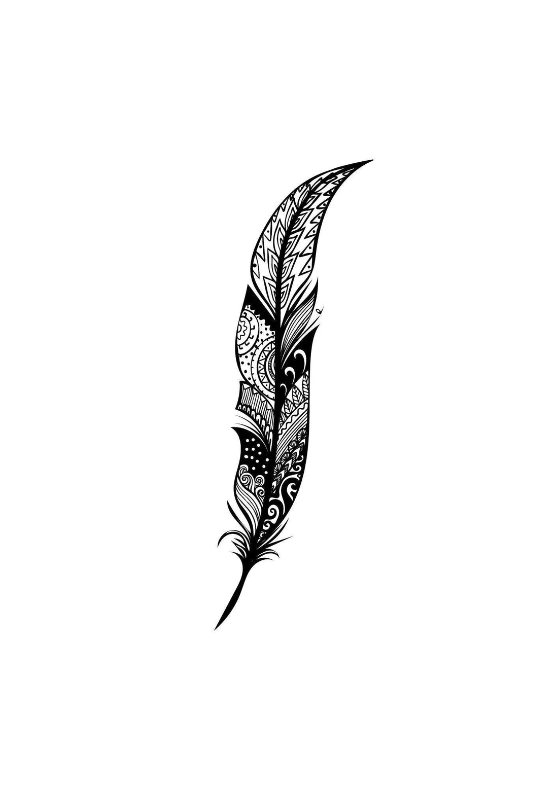    Neptattoo-Feather