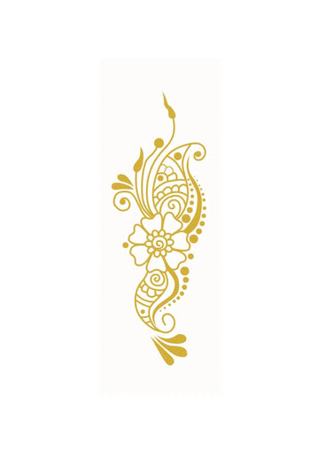       Neptattoo-Henna-Style-1-Gold