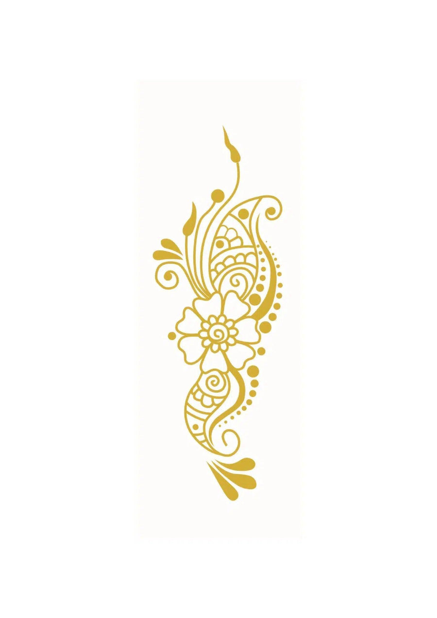       Neptattoo-Henna-Style-1-Gold