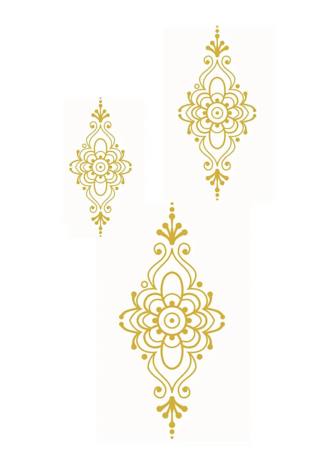       Neptattoo-Henna-Style-2-Gold-Sizes