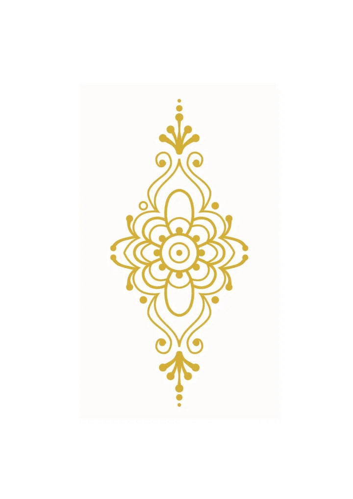       Neptattoo-Henna-Style-2-Gold