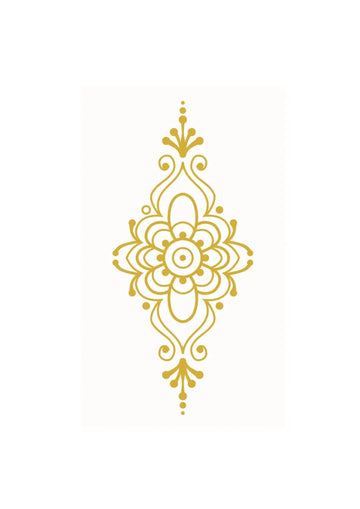       Neptattoo-Henna-Style-2-Gold