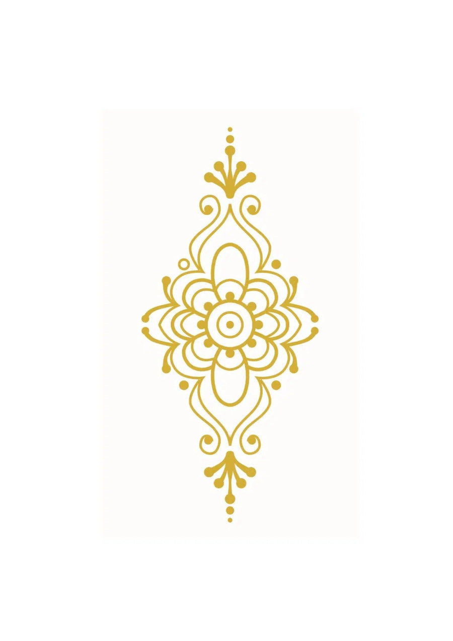       Neptattoo-Henna-Style-2-Gold