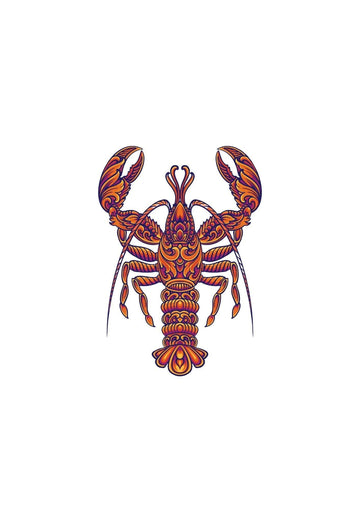 Neptattoo Mysteries of the sea - Lobster - Talatattoo