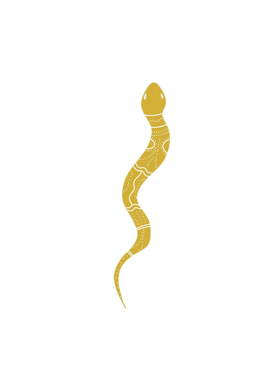    Neptattoo-Snake-Gold