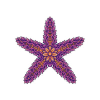 Neptattoo Mysteries of the sea - Starfish Purple - Talatattoo