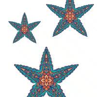 Neptattoo Mysteries of the sea - Starfish Blue - Talatattoo