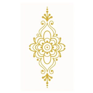 Neptattoo-Henna-Style-2-Gold