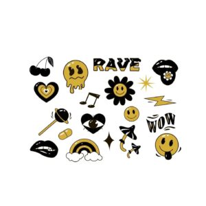 Neptattoo Set volwassenen - Festival 2