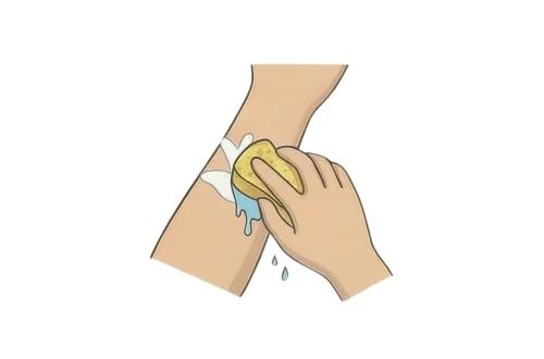 Tattoo-natmaken-met-water