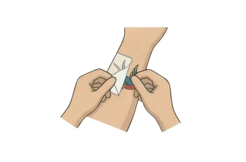 Papier-van-tattoo-halen