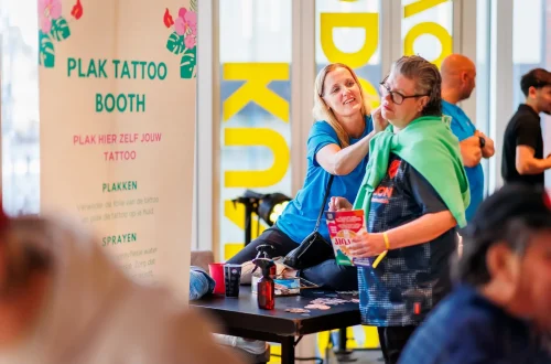 Plaktattoo-Booth